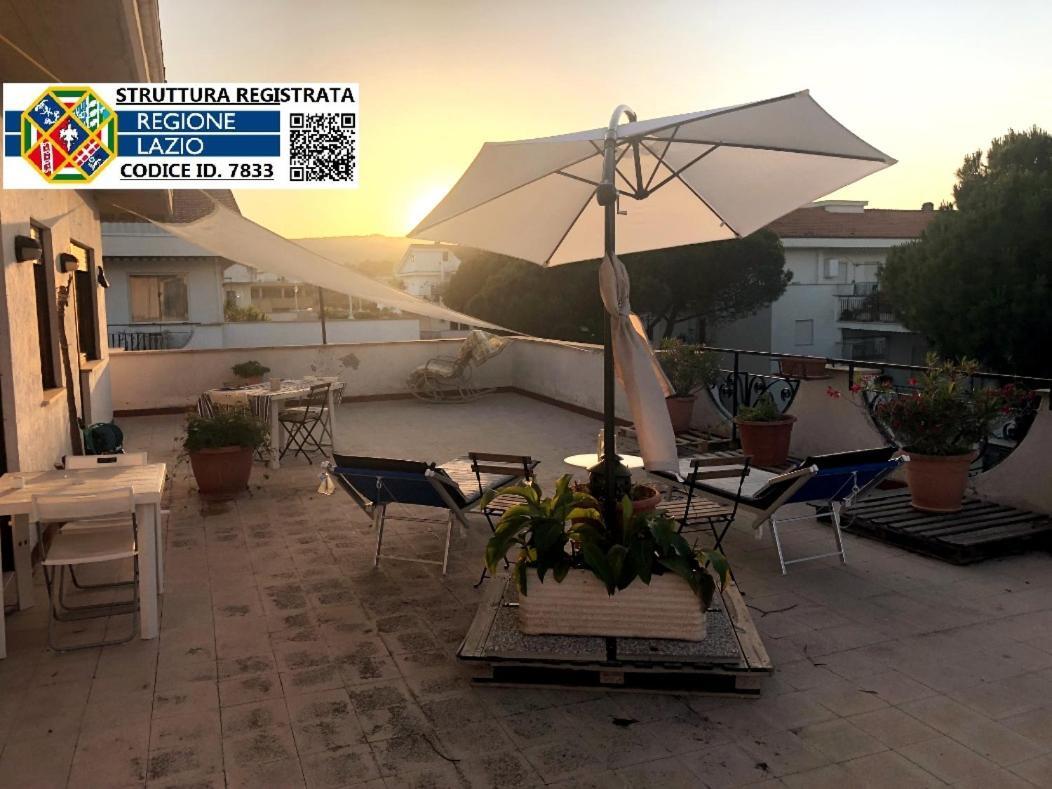 Attico Terramare - Beach & Maxi Terrace & Electricbbq Santa Marinella Luaran gambar