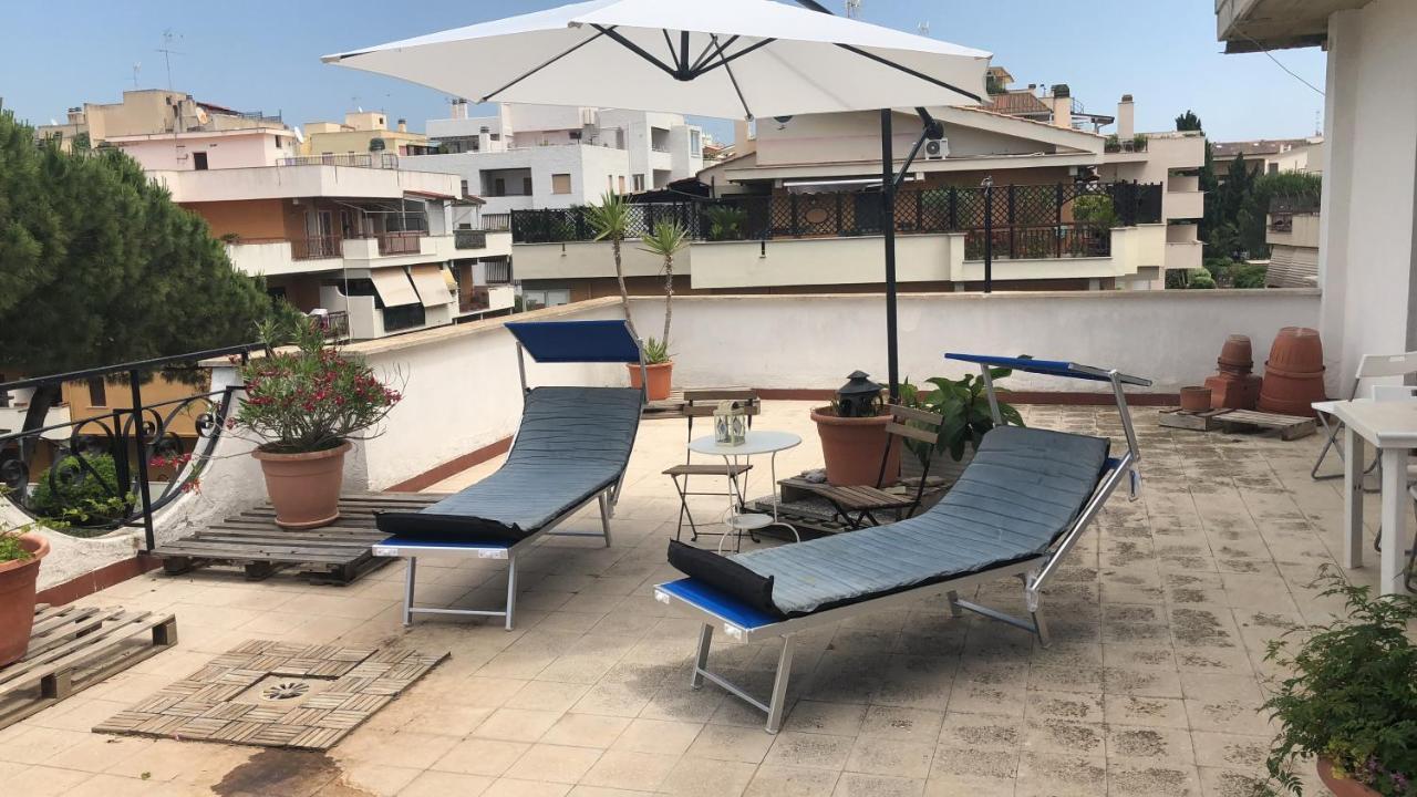 Attico Terramare - Beach & Maxi Terrace & Electricbbq Santa Marinella Luaran gambar