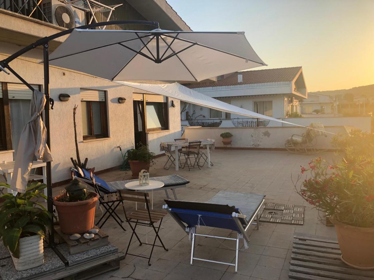 Attico Terramare - Beach & Maxi Terrace & Electricbbq Santa Marinella Luaran gambar