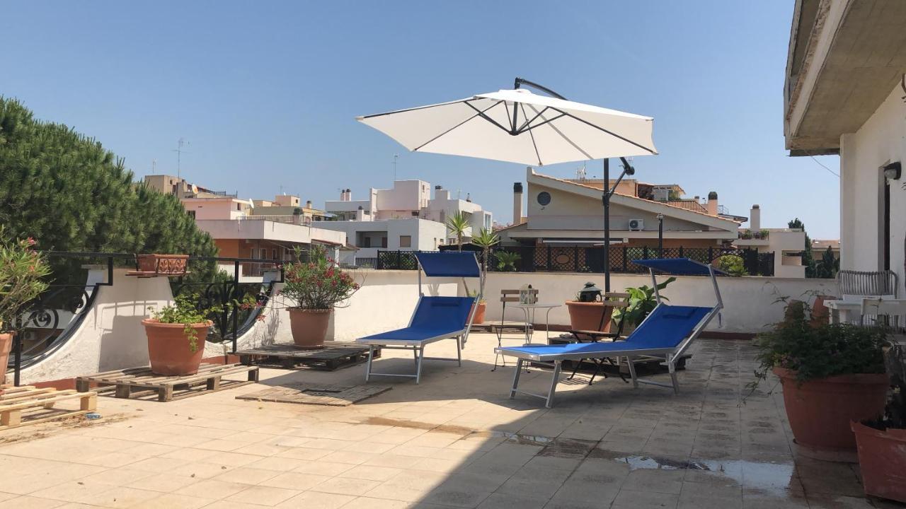 Attico Terramare - Beach & Maxi Terrace & Electricbbq Santa Marinella Luaran gambar